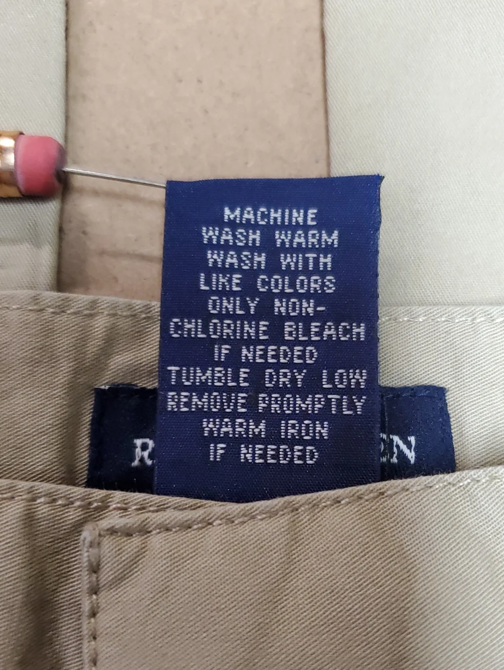 School Uniform Pants Ralph Lauren Size 10 Khaki Pants